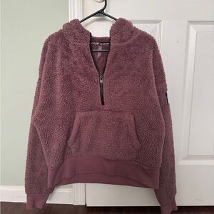 Calvin Klein Mauve Fleece Hoodie